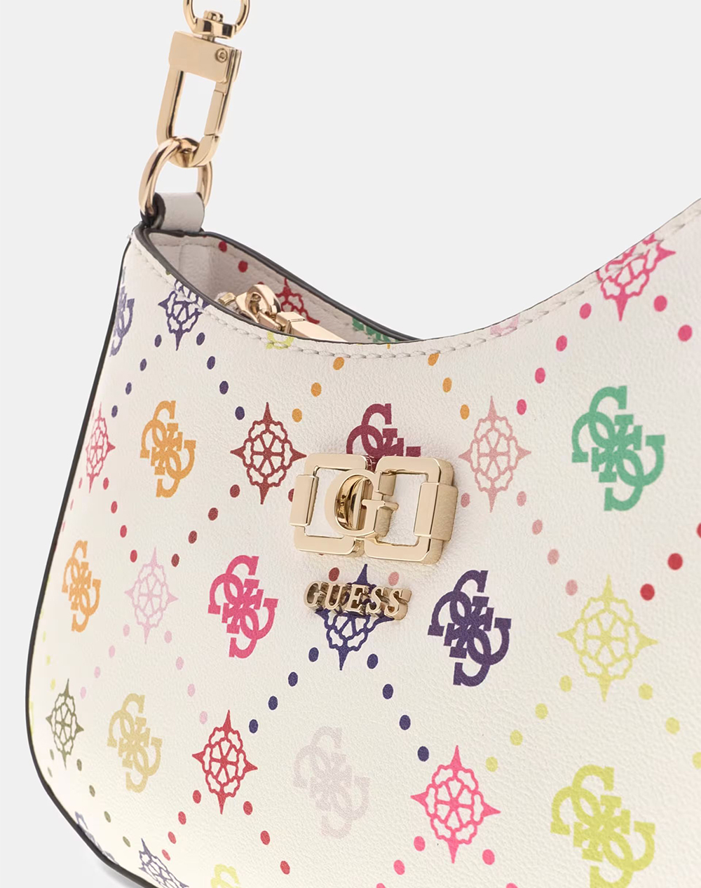 GUESS EMELIE LOGO TOP ZIP SHLDR BAGWOMENS BAG