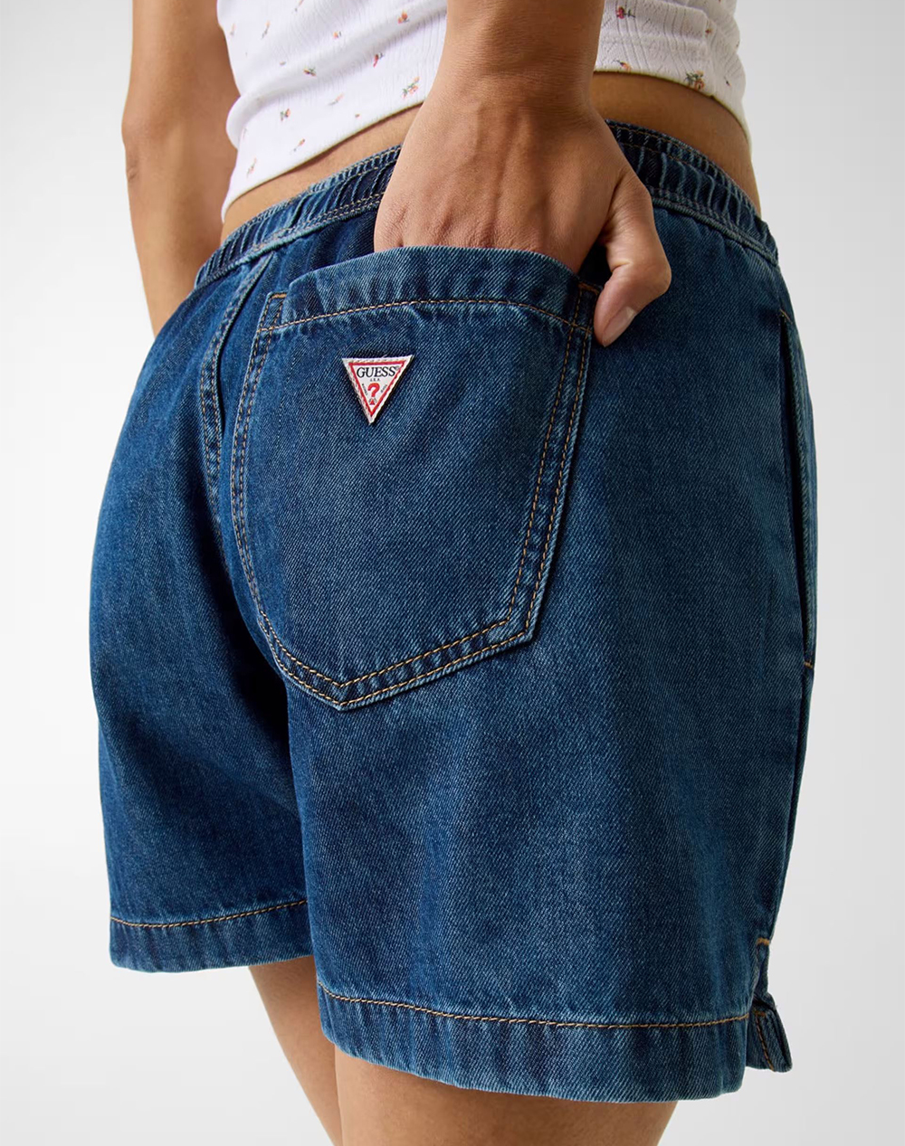 GUESS JEANS GJ DRAWSTRING SHORT Дамски шорти