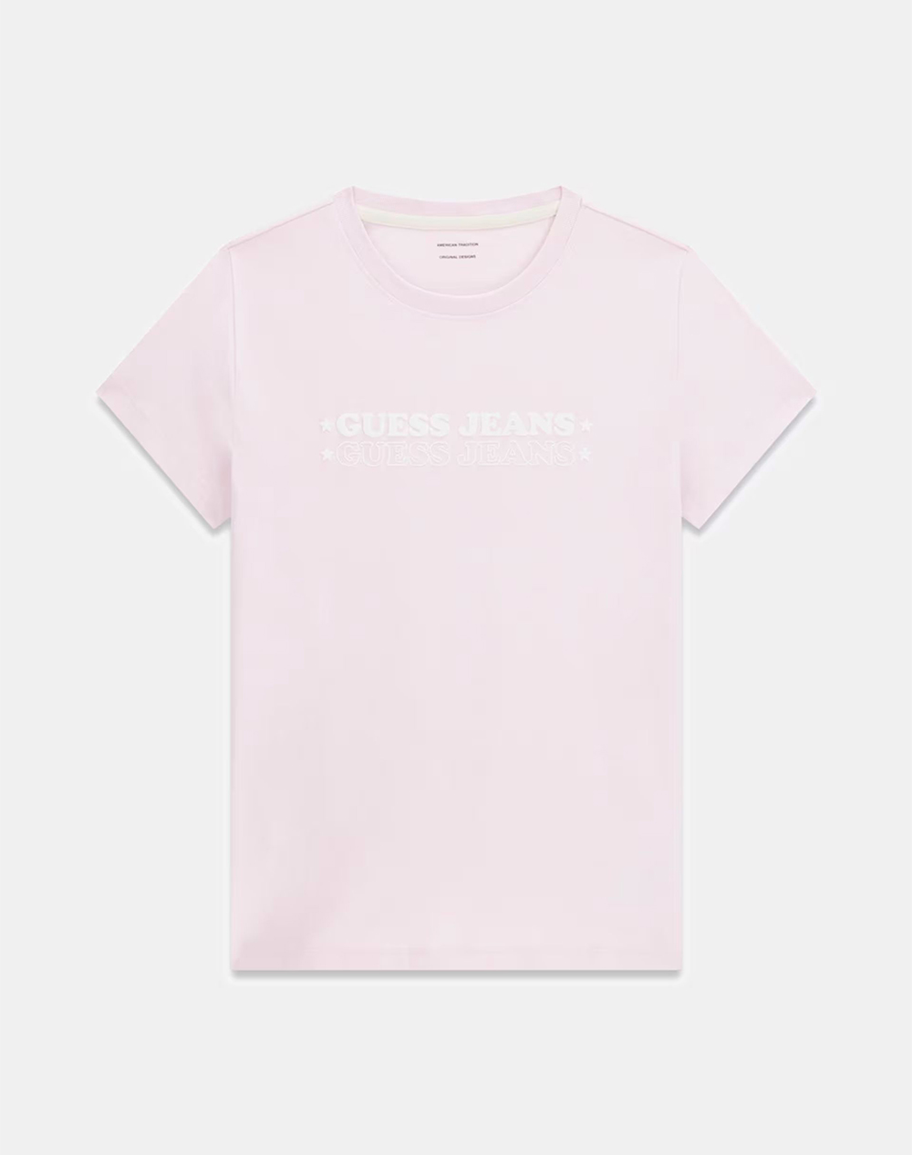 GUESS JEANS GJ SS CN REG PRINT STAR TEE WOMENS BLOUSE