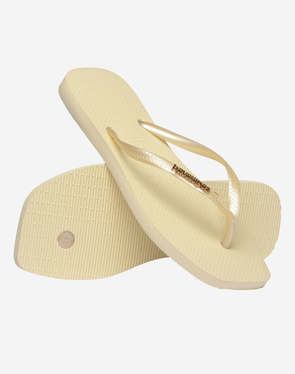 HAVAIANAS HAV. SQUARE LOGO METALLIC