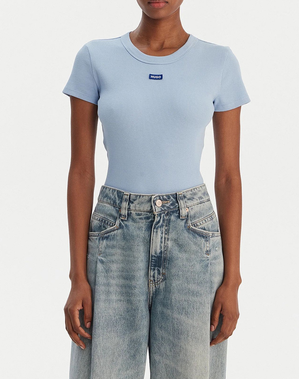 HUGO Easy Tee_B 10257055 01