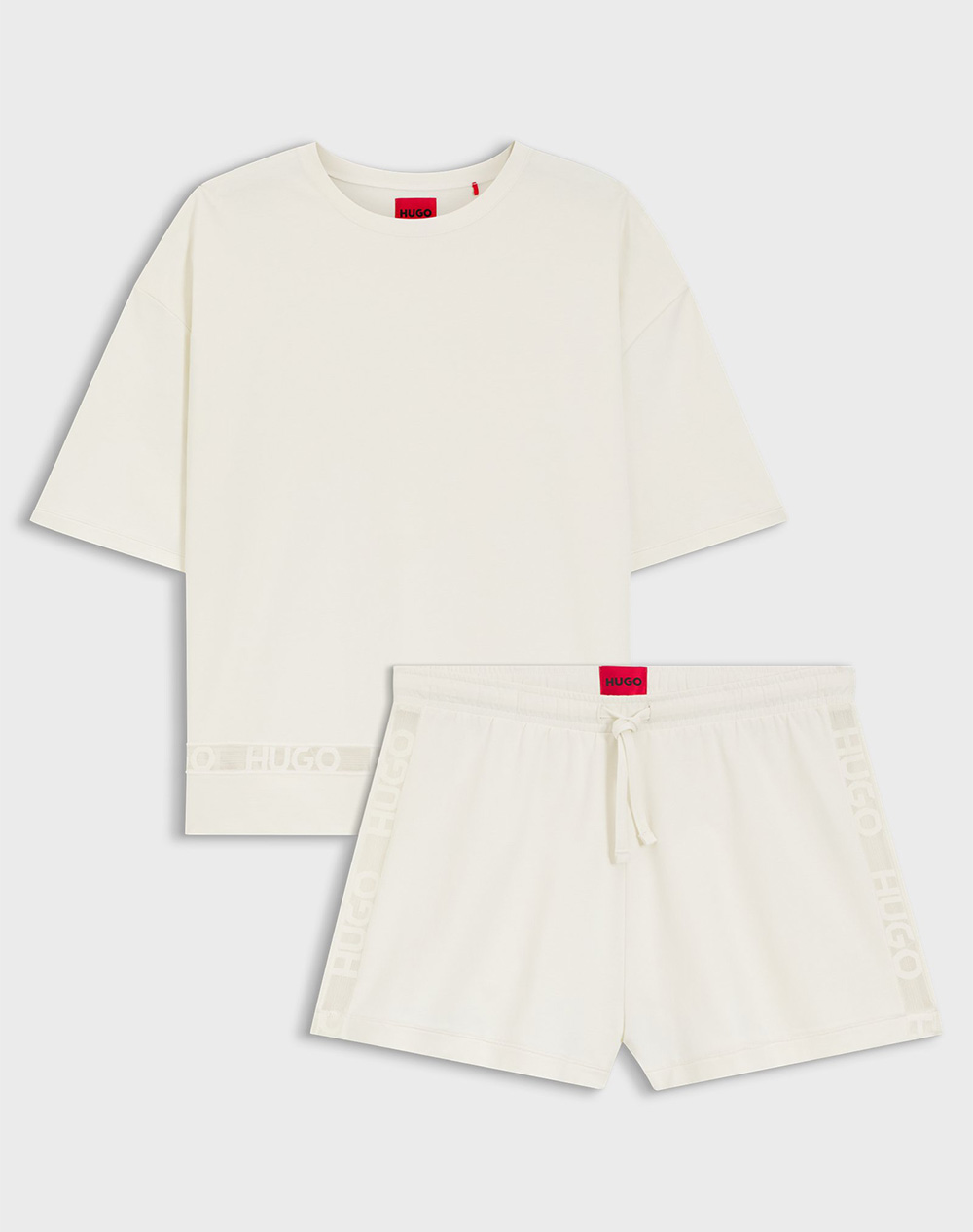 HUGO MESH LOGO SHORT-SET 10277442 01