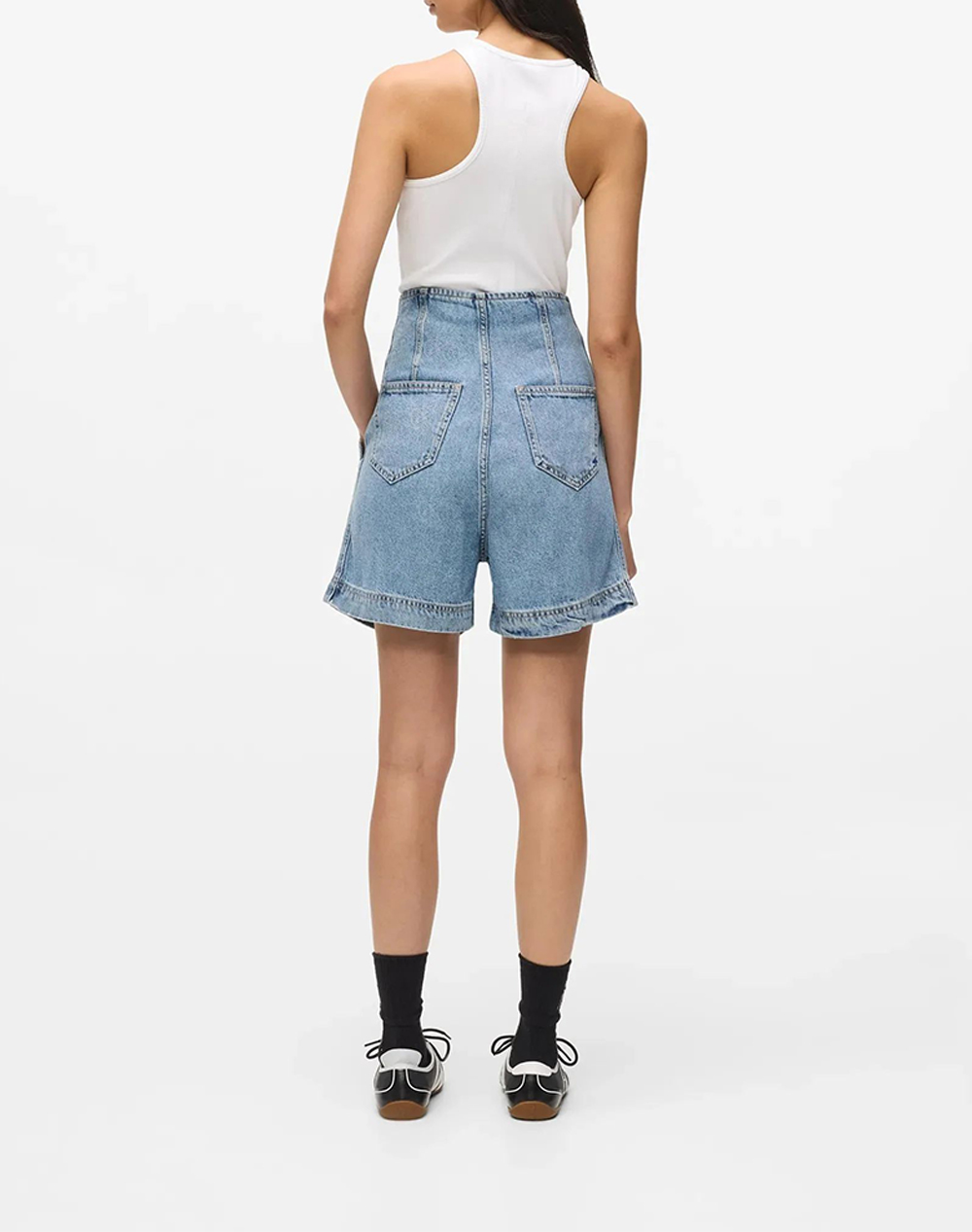 KARL LAGERFELD JEANS KLJ HR DENIM BELT SHORT