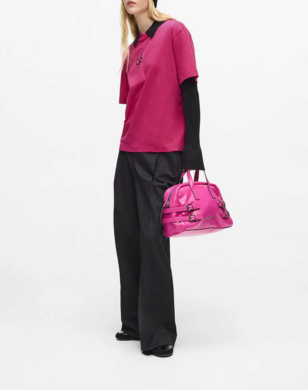 KARL LAGERFELD JEANS KLJ REG MONOGRAM TEE