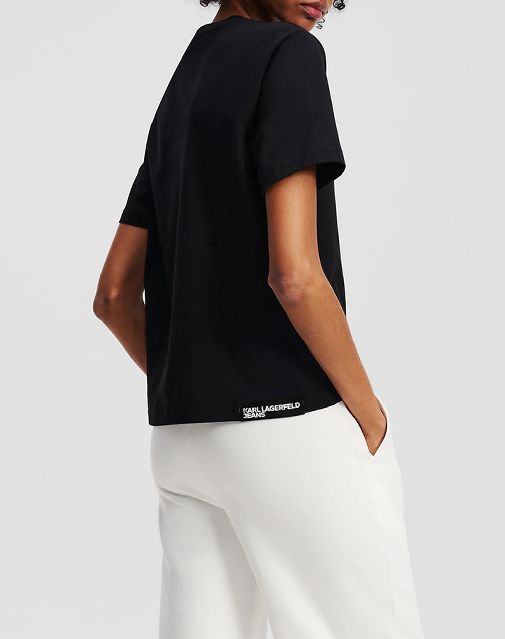 KARL LAGERFELD JEANS KLJ REG SS ESSENTIAL TEE