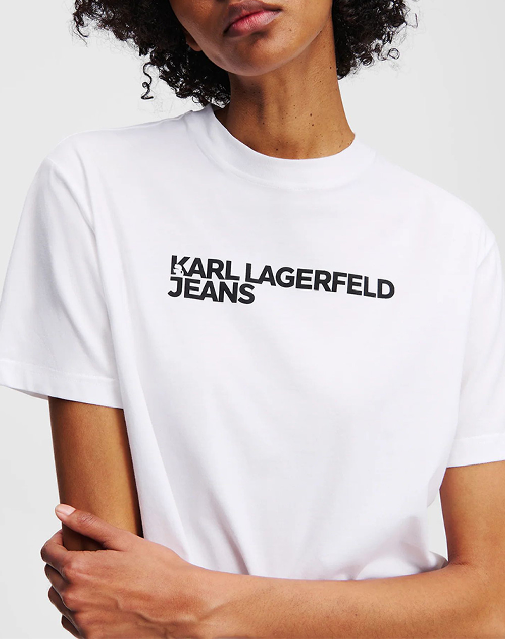 KARL LAGERFELD JEANS KLJ REG SS ESSENTIAL TEE