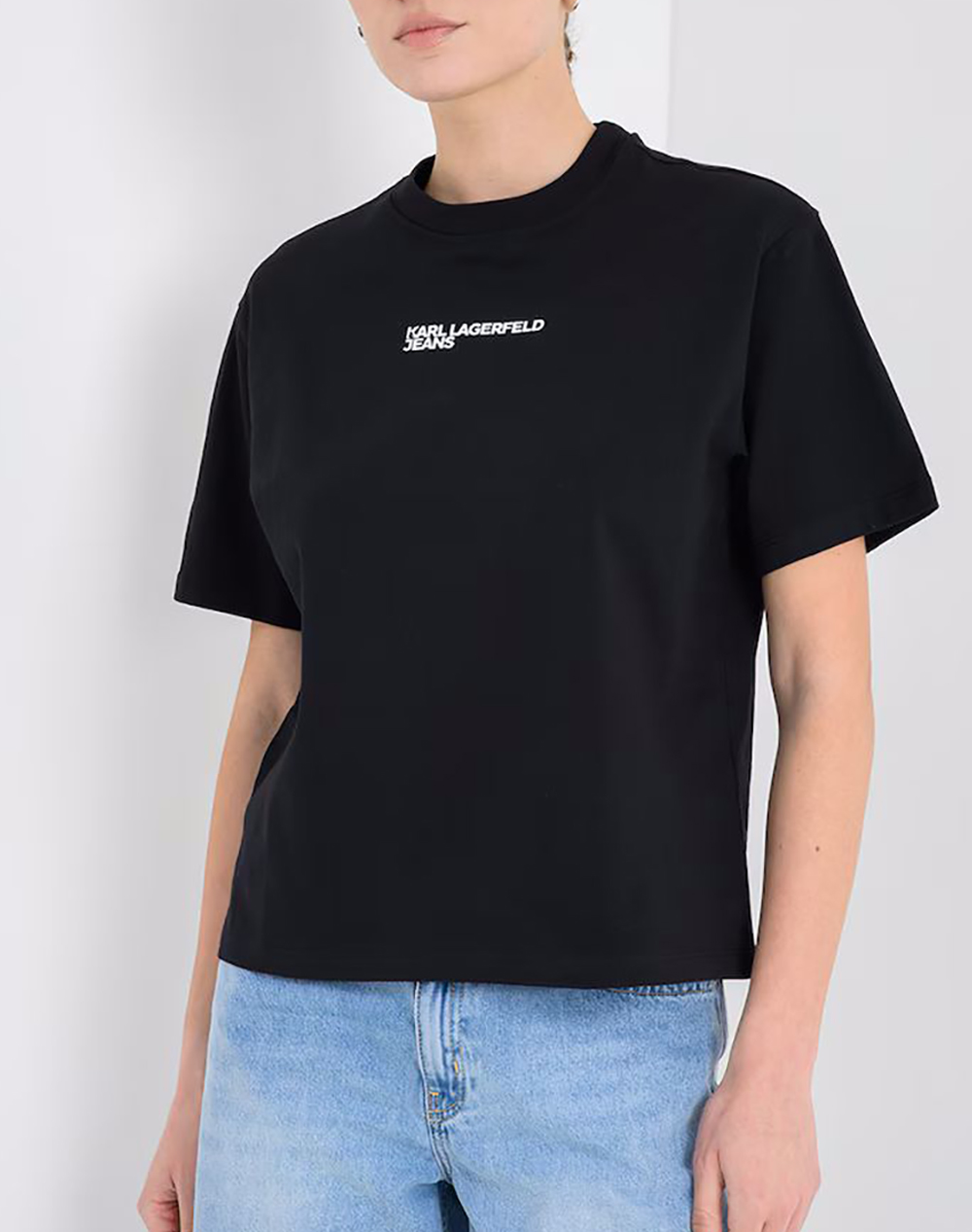KARL LAGERFELD JEANS KLJ REG SS FRAME TEE
