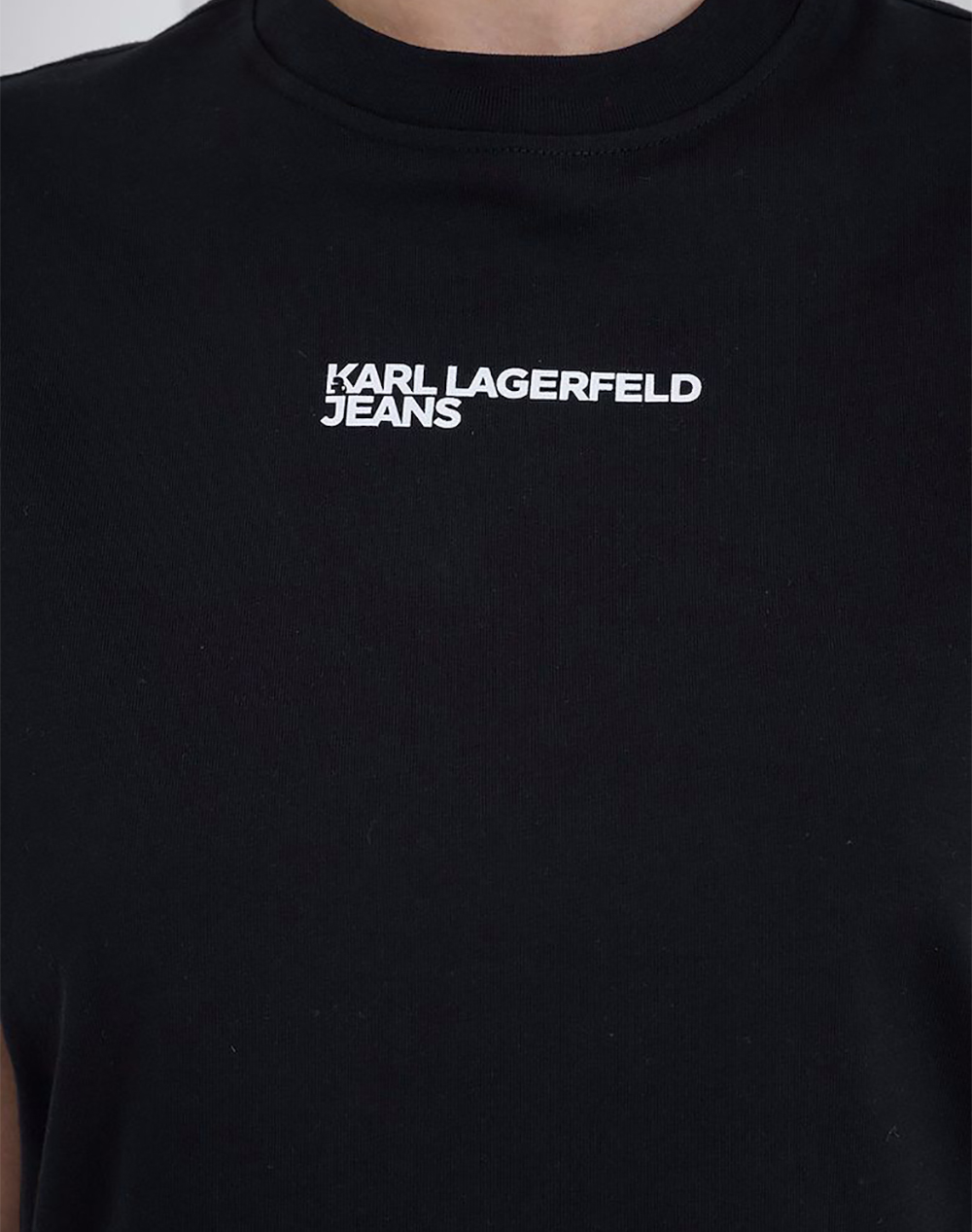 KARL LAGERFELD JEANS KLJ REG SS FRAME TEE