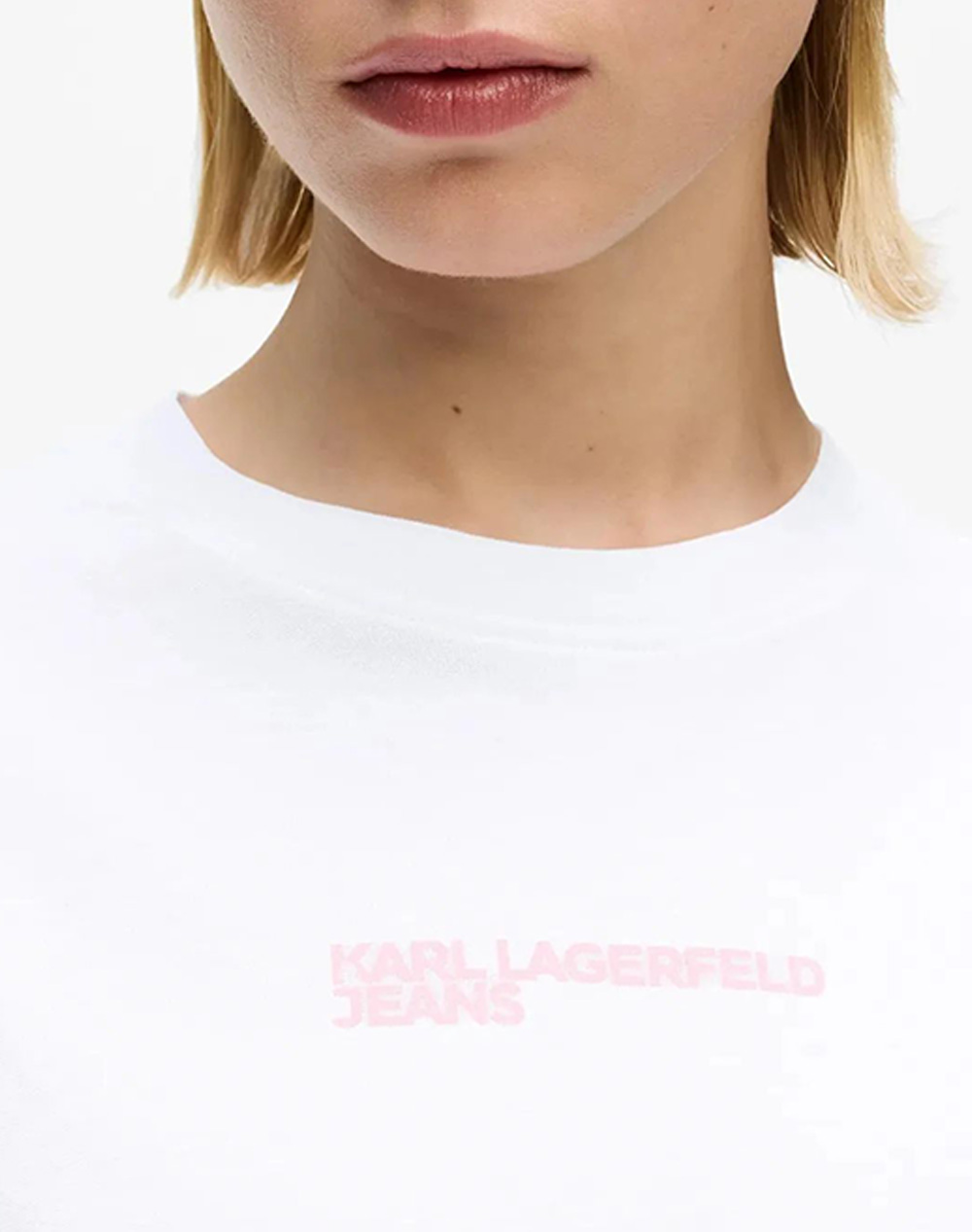KARL LAGERFELD JEANS KLJ REG SS FRAME TEE