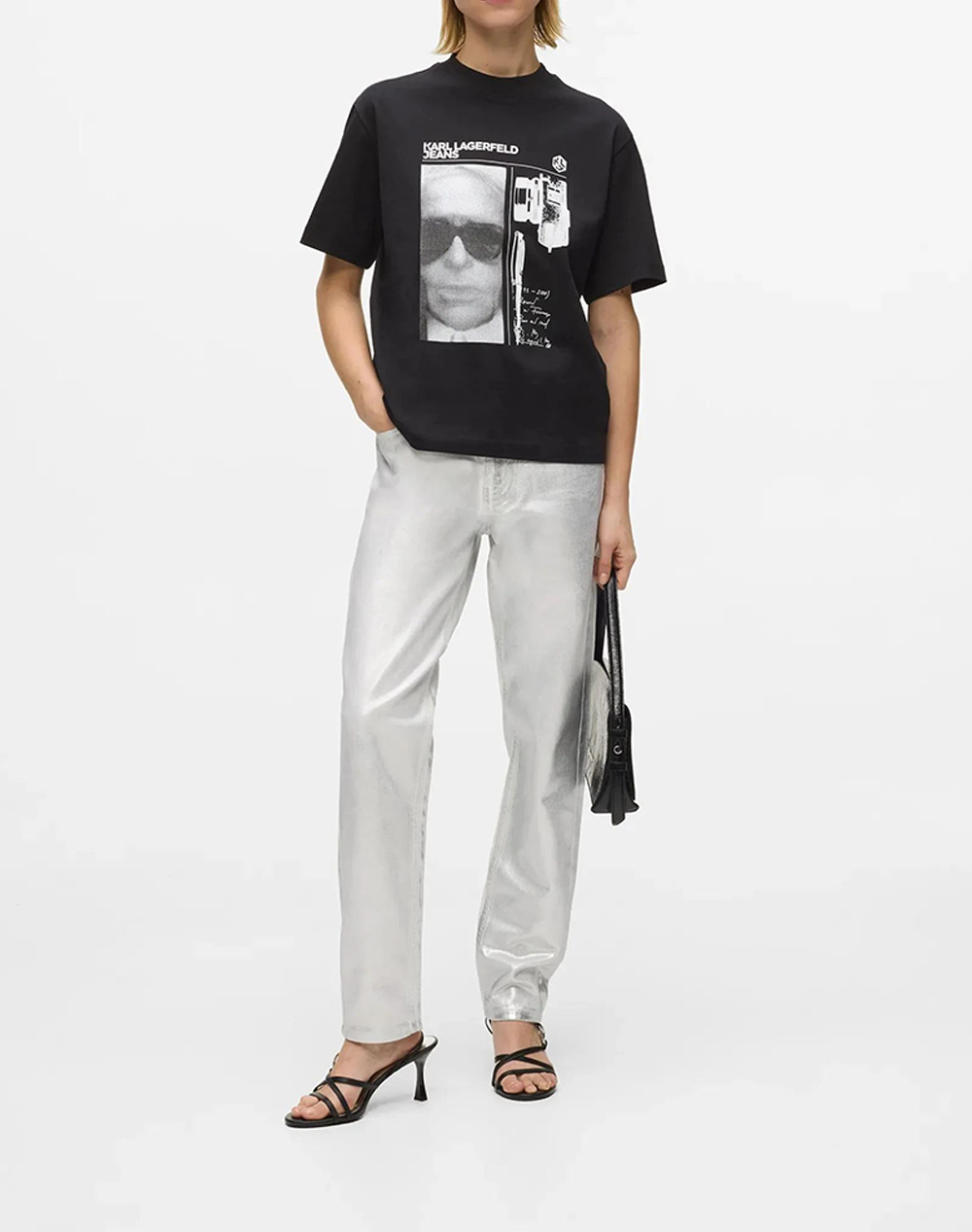 KARL LAGERFELD JEANS KLJ REG KARL TEE