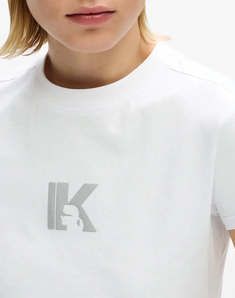 KARL LAGERFELD JEANS KLJ SLIM SS K LOGO TEE