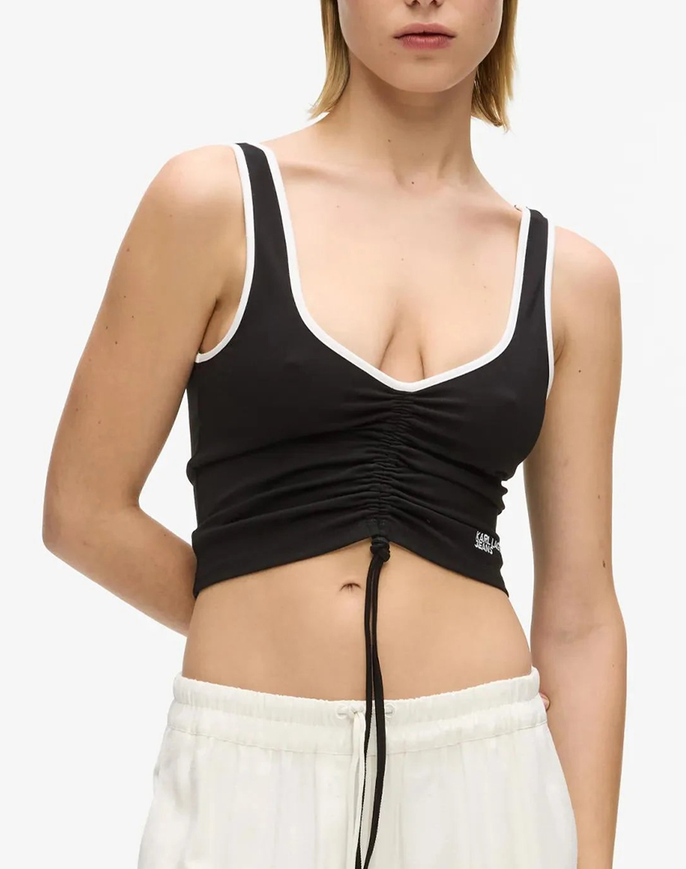 KARL LAGERFELD JEANS KLJ RUCHED BRALETTE