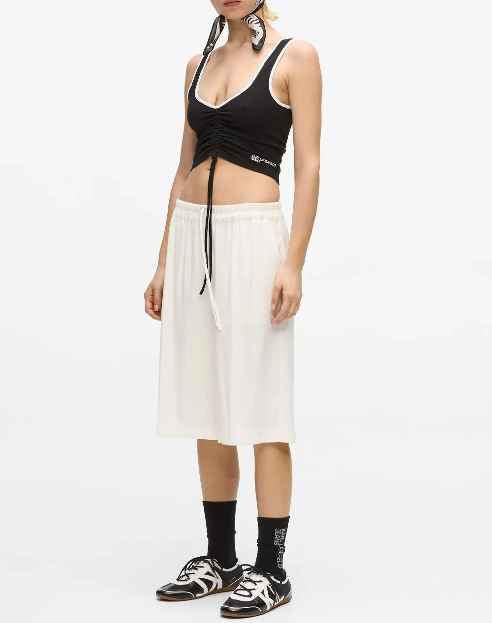 KARL LAGERFELD JEANS KLJ RUCHED BRALETTE