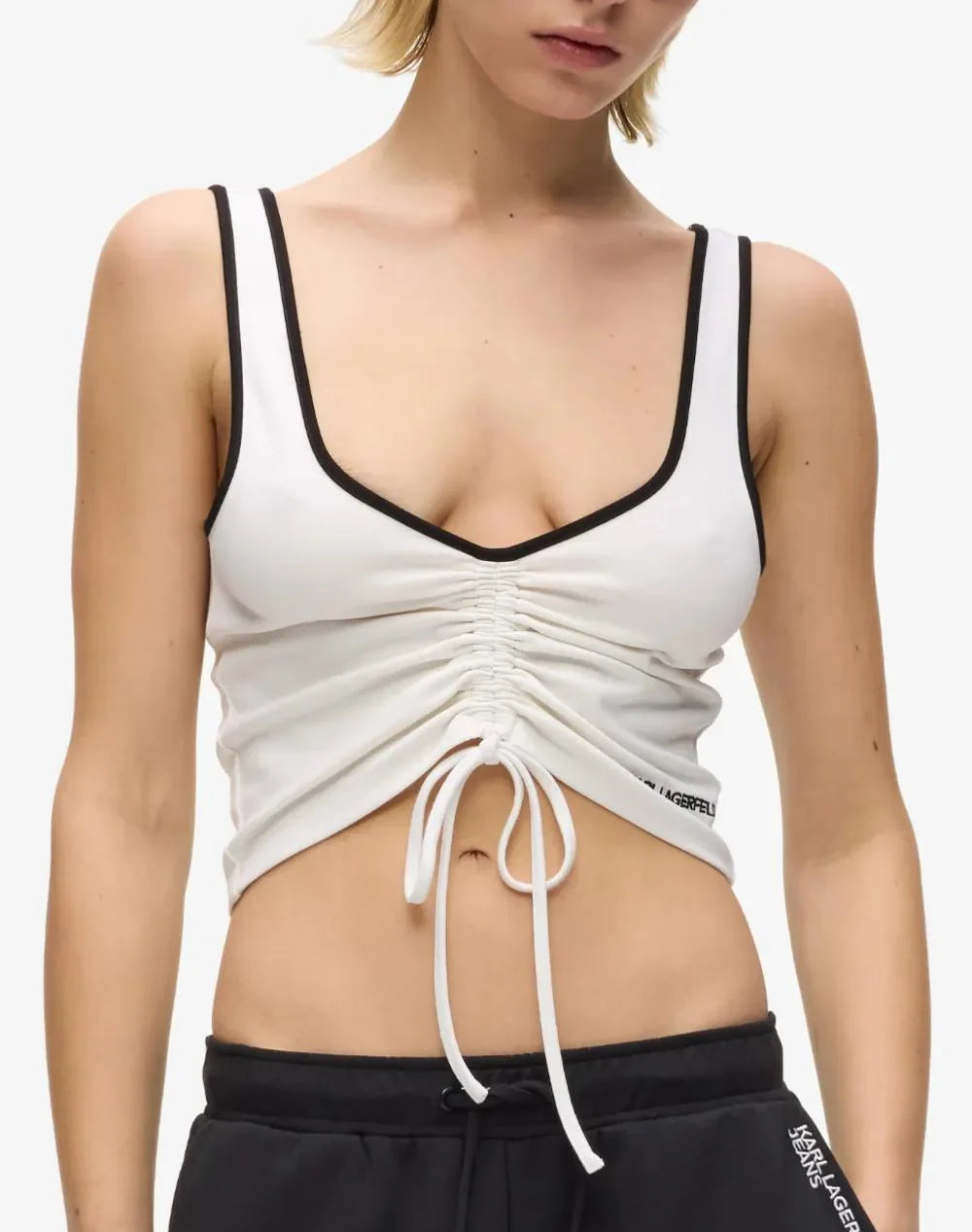 KARL LAGERFELD JEANS KLJ RUCHED BRALETTE
