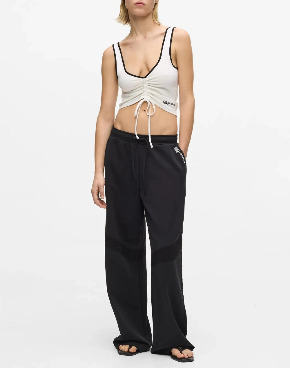 KARL LAGERFELD JEANS KLJ RUCHED BRALETTE