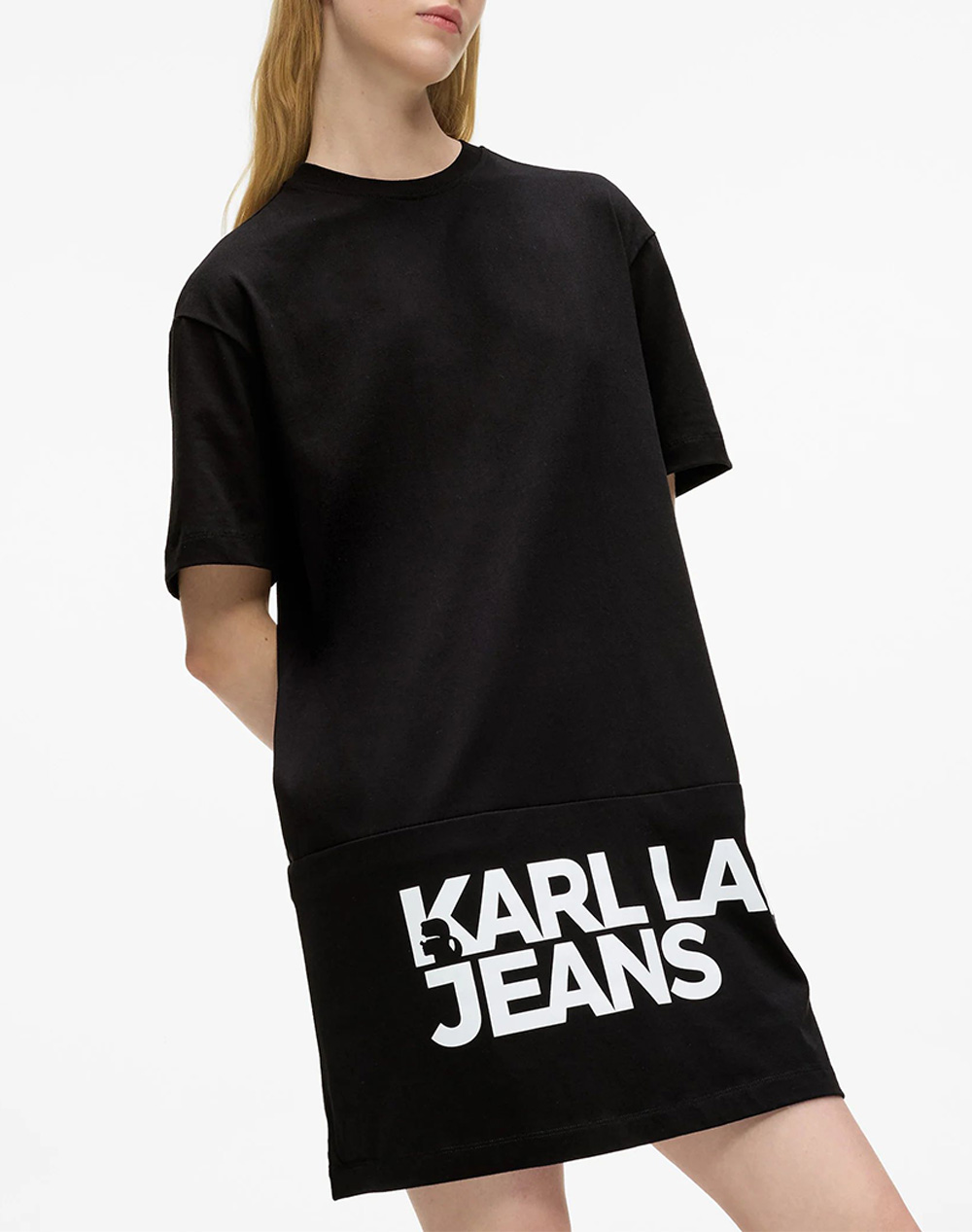 KARL LAGERFELD JEANS KLJ LOGO TEE DRESS
