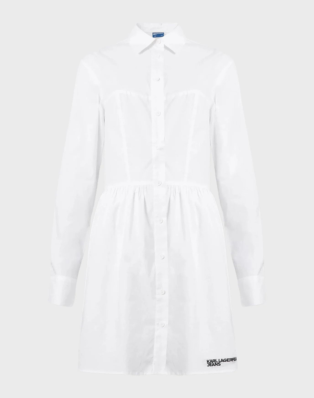 KARL LAGERFELD JEANS KLJ CORSET SHIRTDRESS