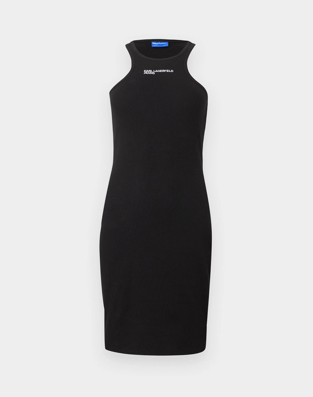 KARL LAGERFELD JEANS KLJ RIBBED LOGO DRESS