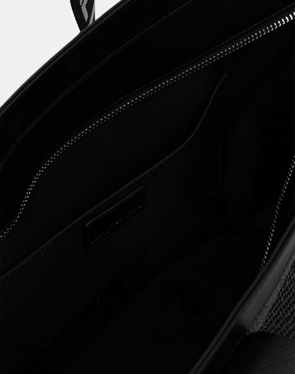 KARL LAGERFELD JEANS KLJ BOX LOGO RAFFIA SHOPPER