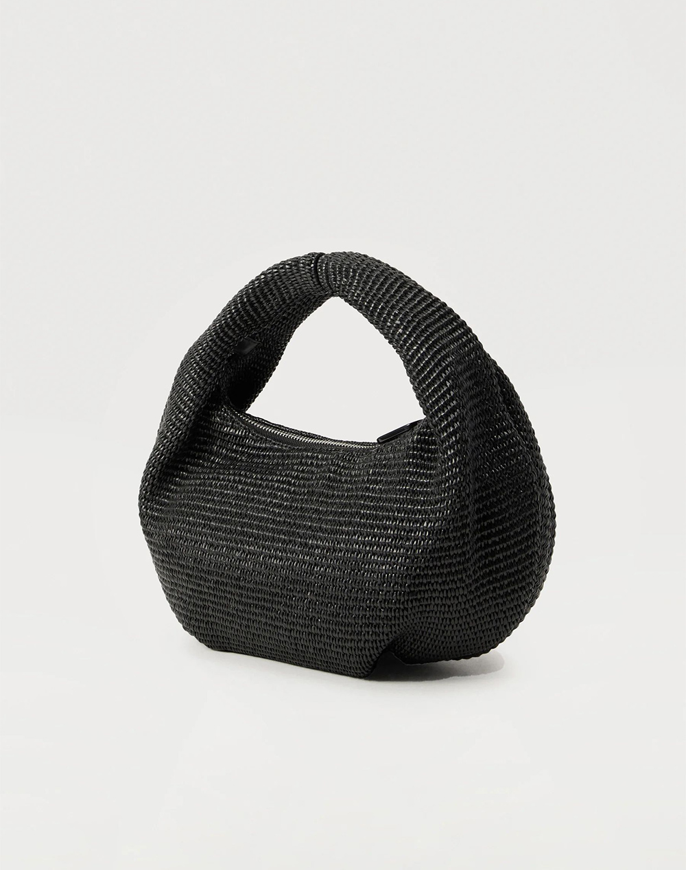 KARL LAGERFELD JEANS KLJ BOX LOGO RAFFIA HOBO