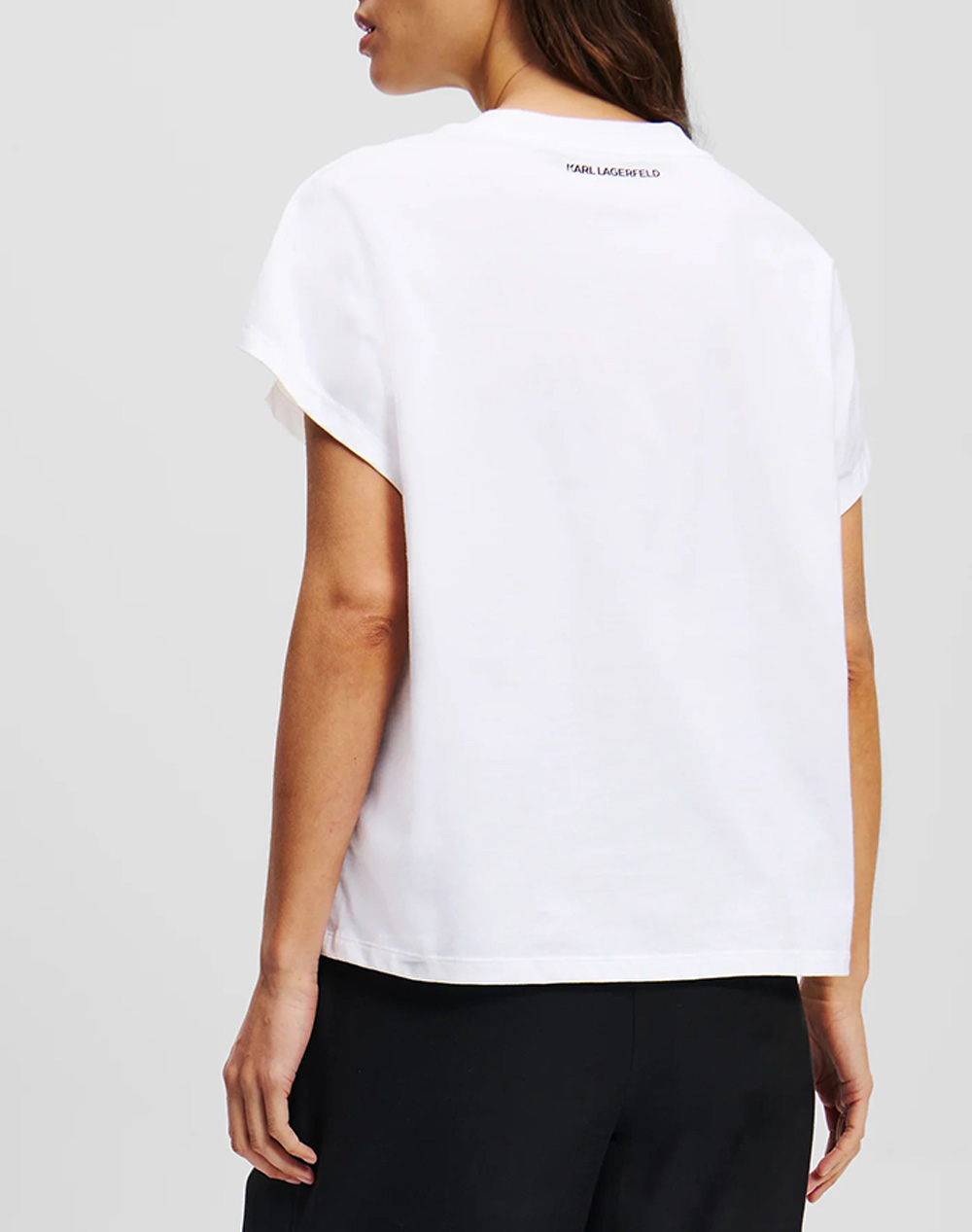 KARL LAGERFELD JEANS IKON AQUARELLE C LOOSE T-SHIRT