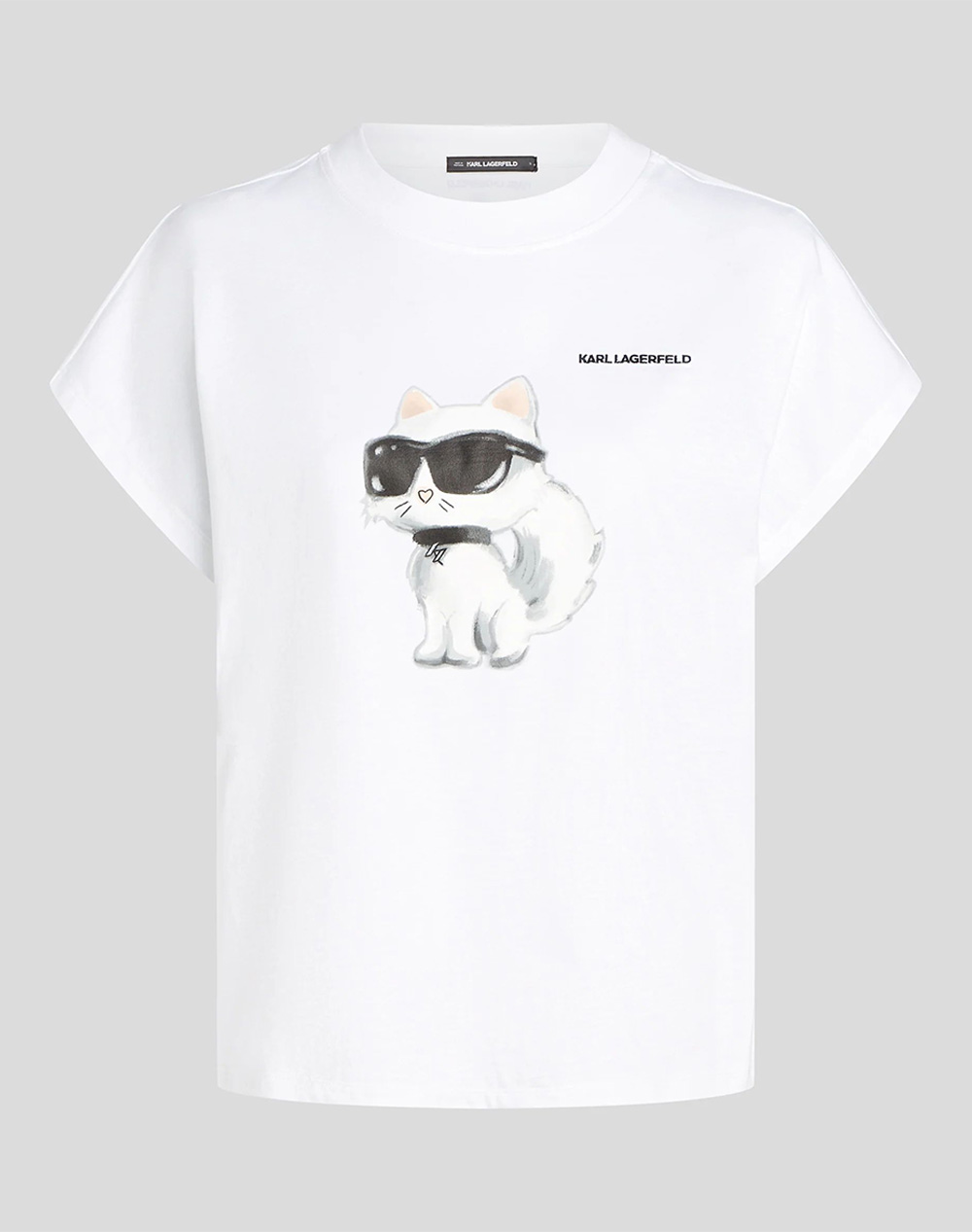 KARL LAGERFELD JEANS IKON AQUARELLE C LOOSE T-SHIRT