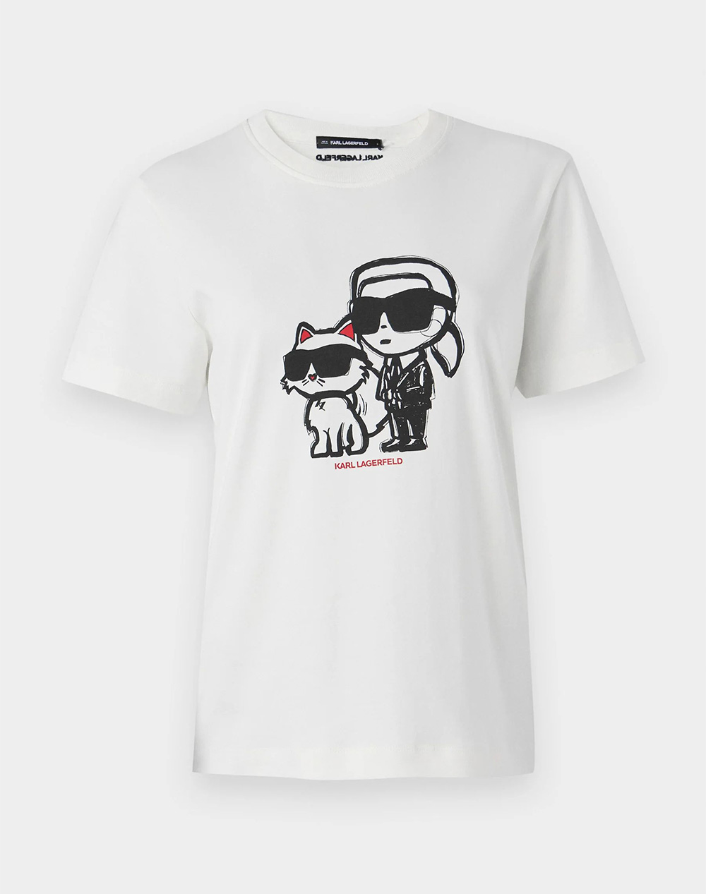KARL LAGERFELD JEANS IKON SKETCH DUO T-SHIRT