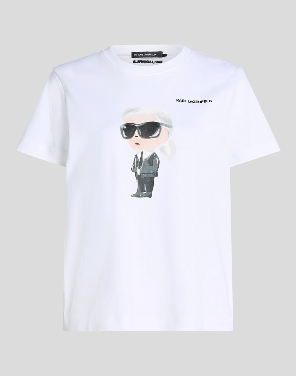 KARL LAGERFELD JEANS IKON AQUARELLE K T-SHIRT