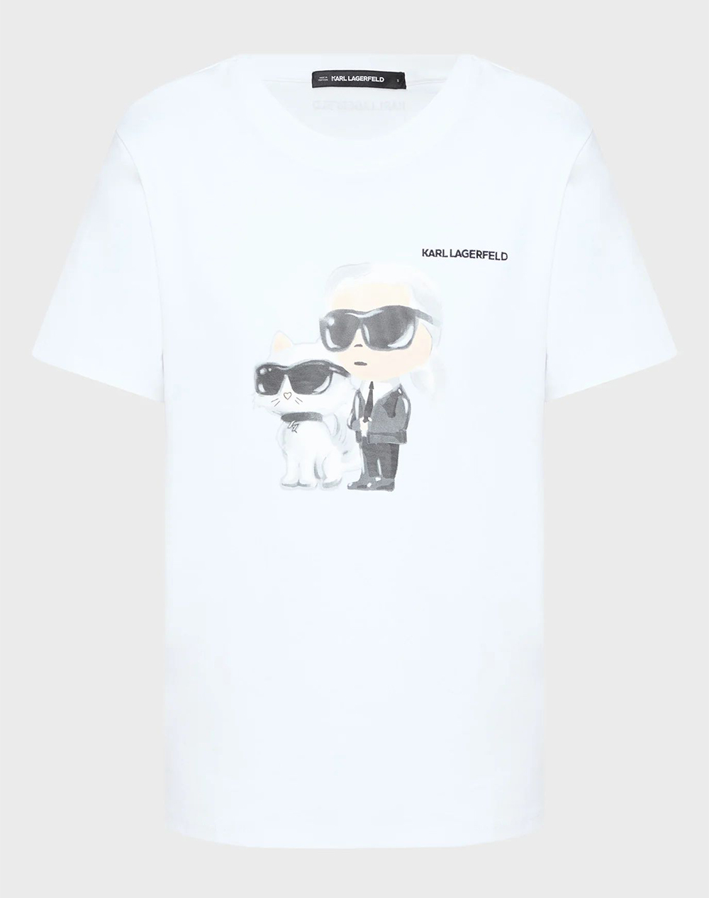 KARL LAGERFELD IKON DUO AQUARELLE T-SHIRT