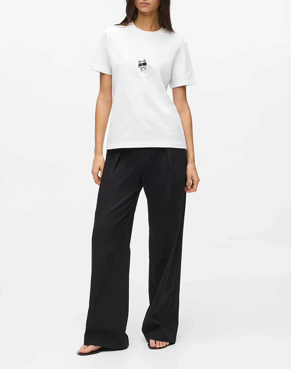KARL LAGERFELD JEANS IKON RS CIRCLE T-SHIRT