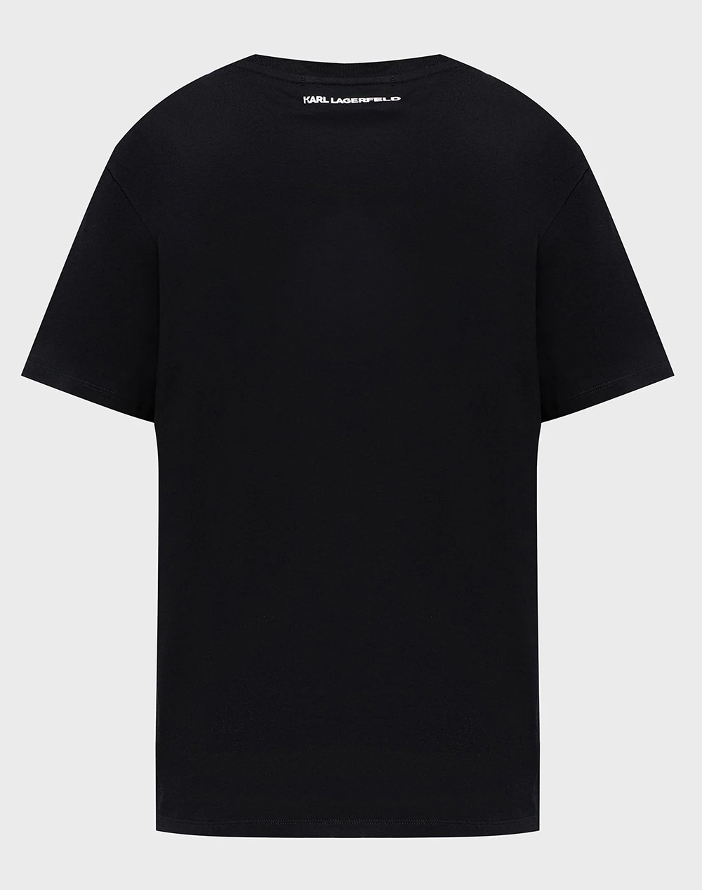 KARL LAGERFELD IKON PEEK A BOO POCKET T-SHIRT
