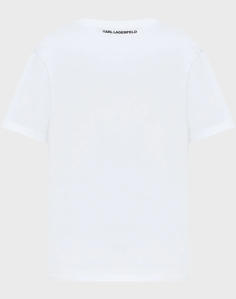 KARL LAGERFELD IKON PEEK A BOO POCKET T-SHIRT
