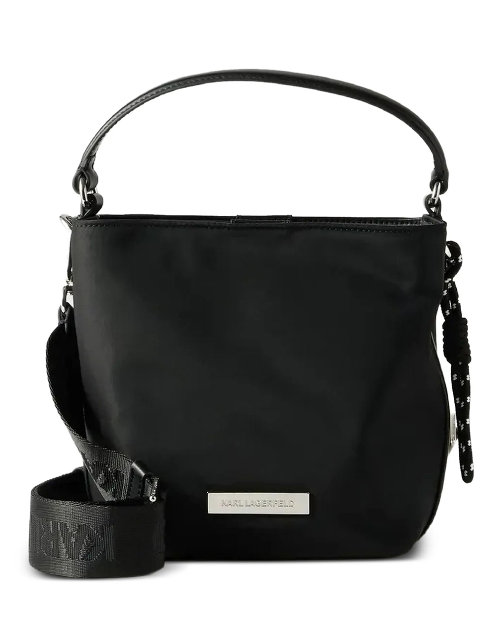 KARL LAGERFELD IKON NYLON OUTLINE SM BUCKET