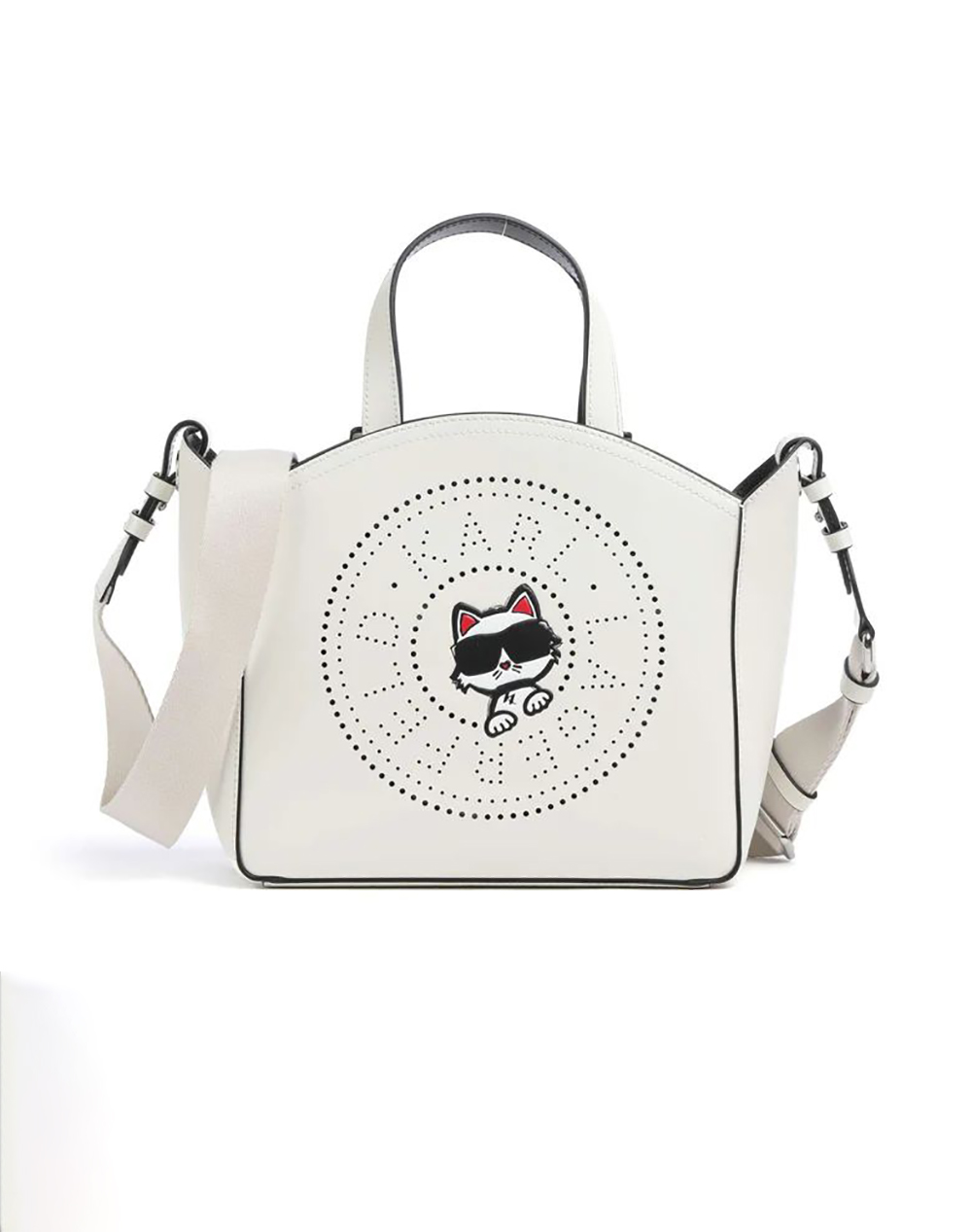 KARL LAGERFELD IKON CIRCLE CHOUPETTE SM TOTE