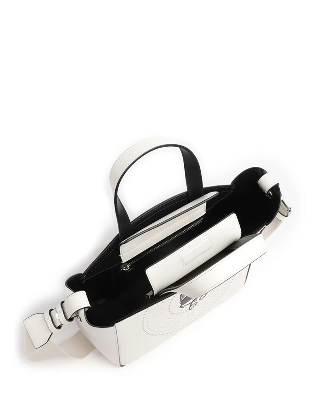 KARL LAGERFELD IKON CIRCLE CHOUPETTE SM TOTE