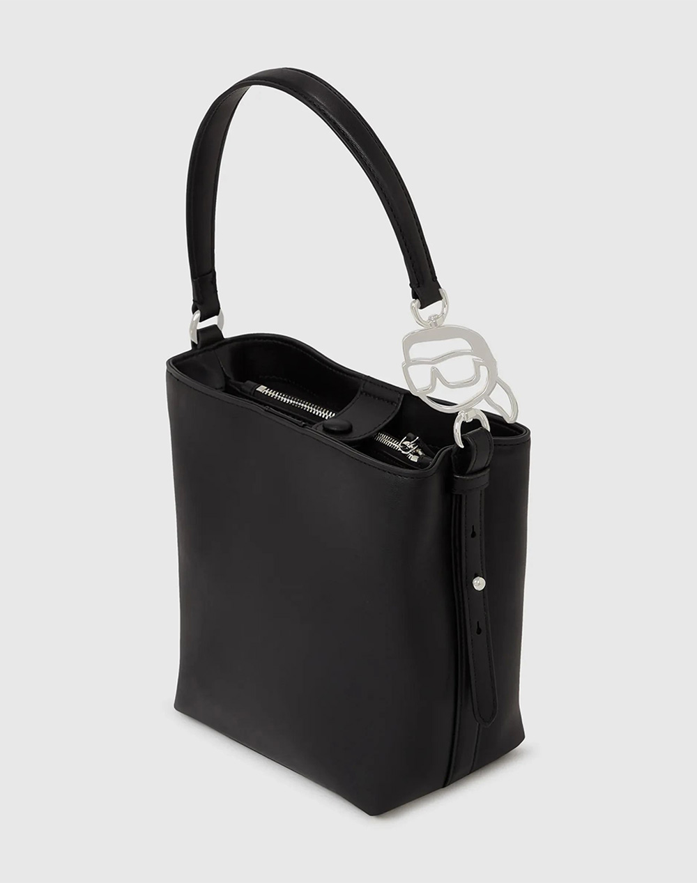 KARL LAGERFELD JEANS IKON SMOOTH OUTLINE SM BUCKET