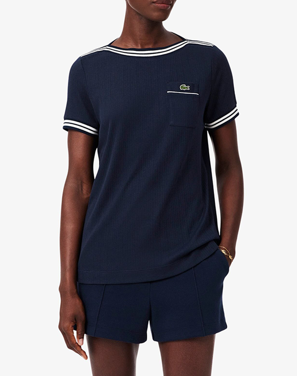 LACOSTE BLOUSE ΚΜ TEE-SHIRT SS