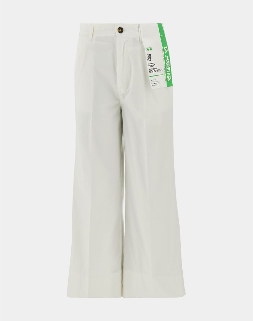 LA MARTINA ПАНТАЛОНИ WOMAN WIDE LEG PANTS HD POPLIN