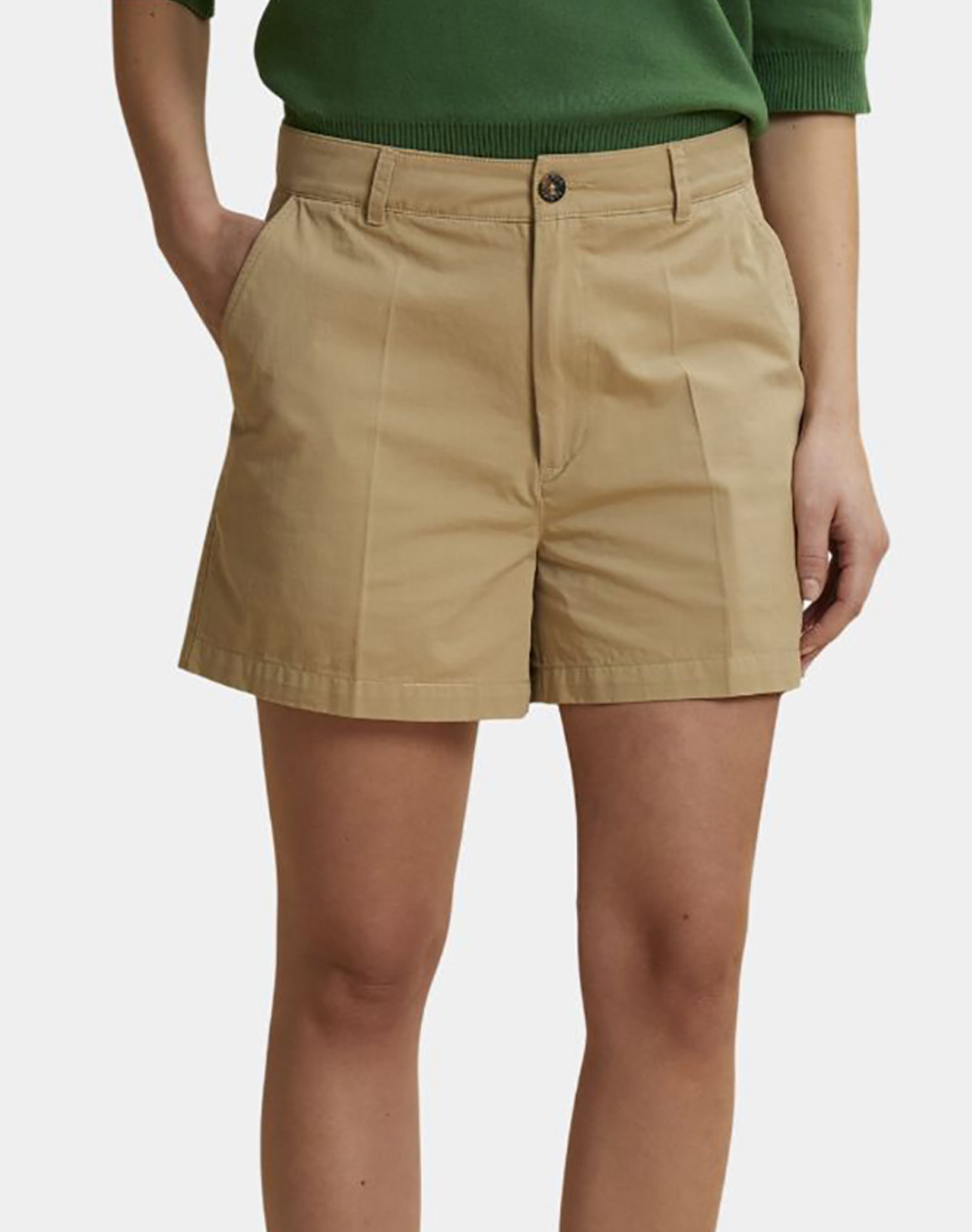 LA MARTINA WOMAN BERMUDA COTTON TWILL