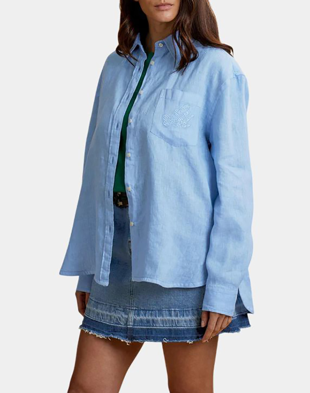 LA MARTINA РИЗА ΜΜ WOMAN SHIRT L/S LINEN