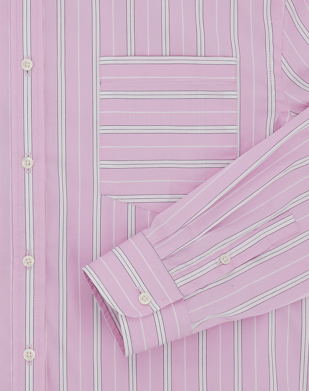 LA MARTINA РИЗА ММ WOMAN SHIRT L/S STRIPED POPLIN