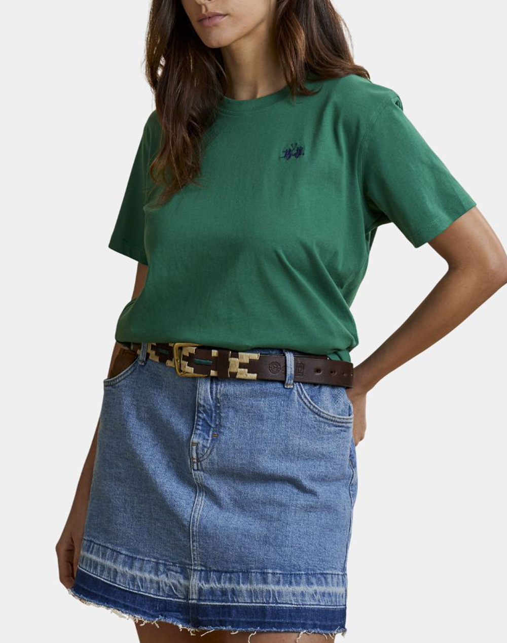 LA MARTINA BLOUSE T-SHIRT ΚΜ WOMAN T-SHIRT S/S 40/1 COTTON