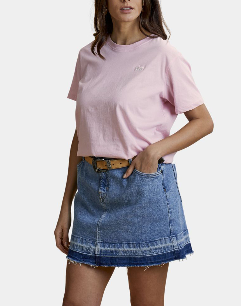 LA MARTINA BLOUSE T-SHIRT ΚΜ WOMAN T-SHIRT S/S 40/1 COTTON