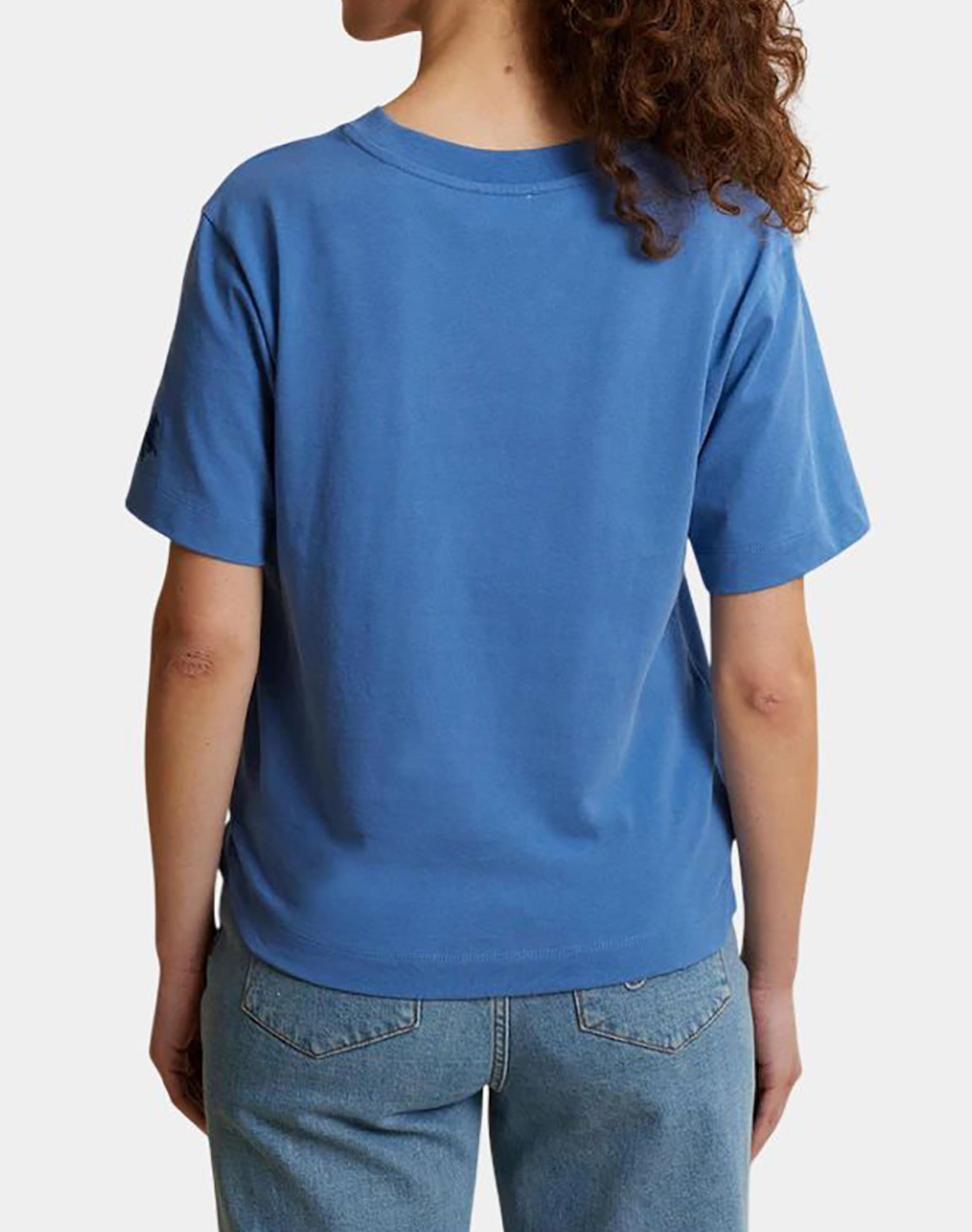 LA MARTINA БЛУЗА T-SHIRT KMWOMAN T-SHIRT S/s CREWNECK LGT