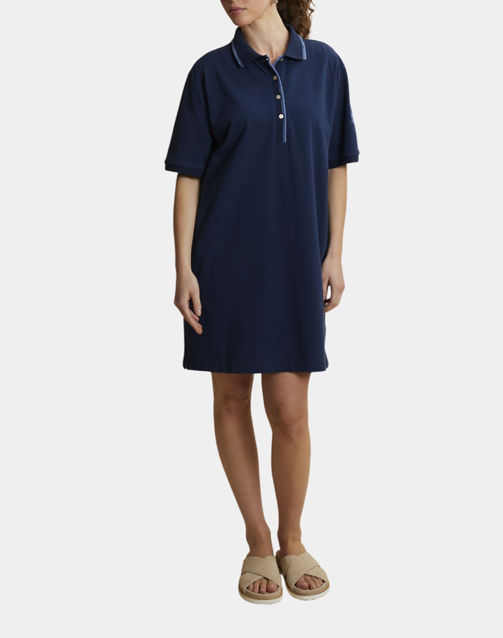 LA MARTINA DRESS WOMAN DRESS COTTON PIQUET 30/1