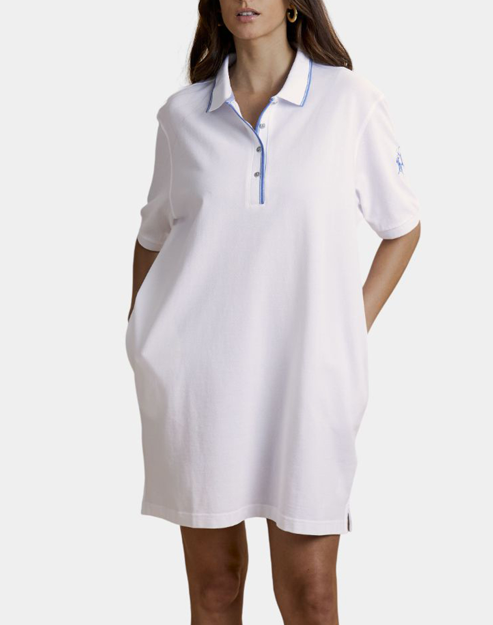 LA MARTINA DRESS WOMAN DRESS COTTON PIQUET 30/1