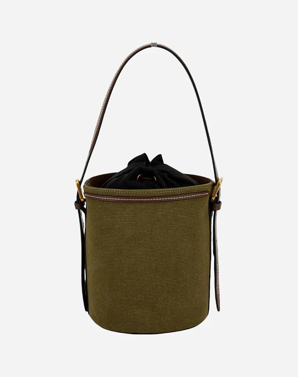 LA MARTINA BAG SMALL BUCKET SMOOTH FAUX CALF