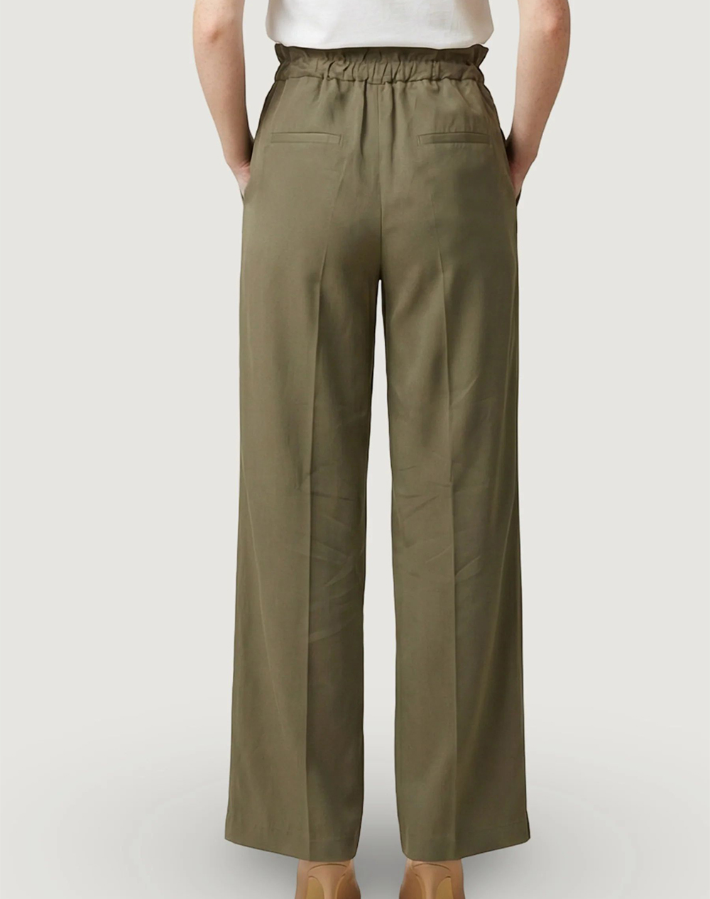 LIU JO WHITE_WA6C49_PANT.TS TPOTF LUNGO WOMENS TROUSERS
