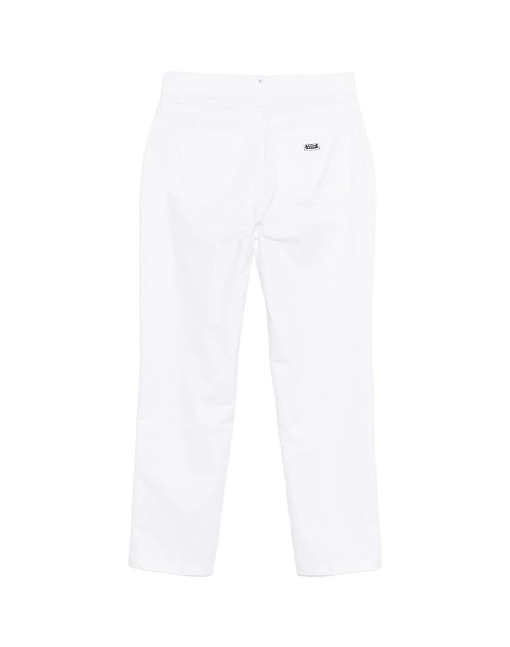 LIU JO WHITE_WA6C79_PANT.CHINO CAPRI HW ДАМСКИ ПАНТАЛОНИ