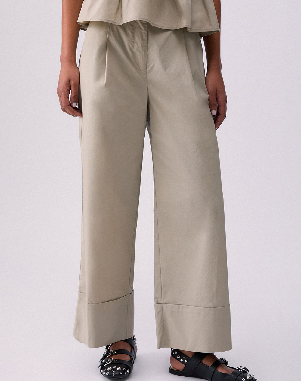 LIU JO WHITE_WA6C53_PANT.TS TPOTF LUNGO WOMENS PANTS